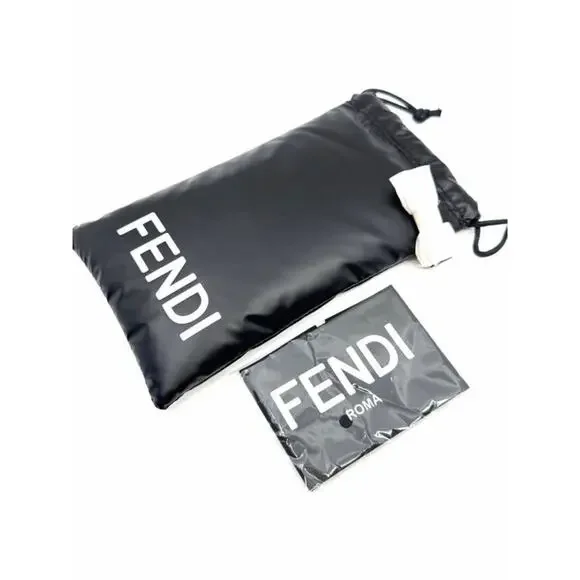 New! Fendi FE40133I 57E Fendigraphy Beige LogoArm  Sunglasses Authentic - Picture 12 of 12